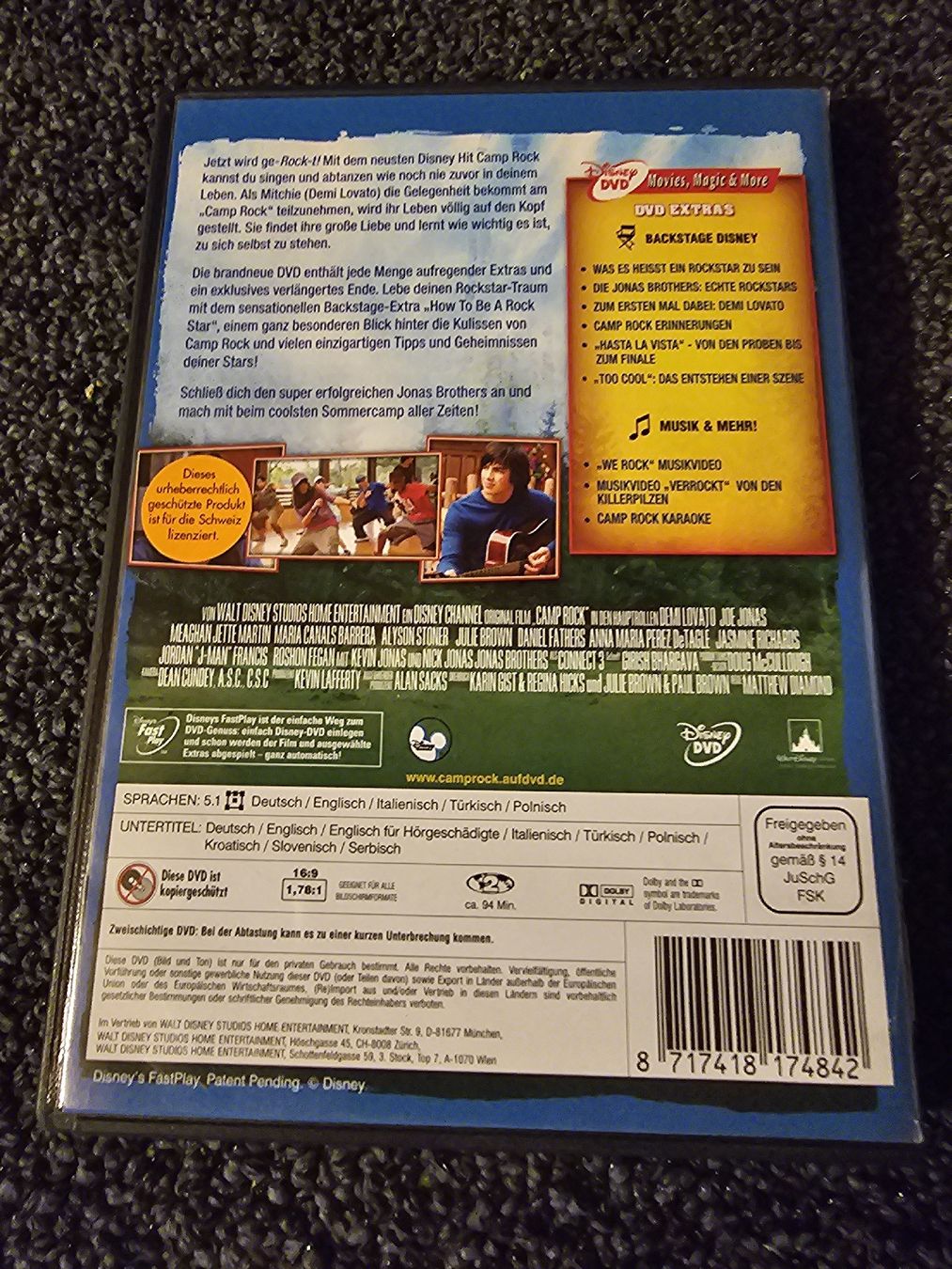 Tutti i DVDs: Camp Rock DVD (15128) – Usato da Ruswil venduto da jan_bxl5 1