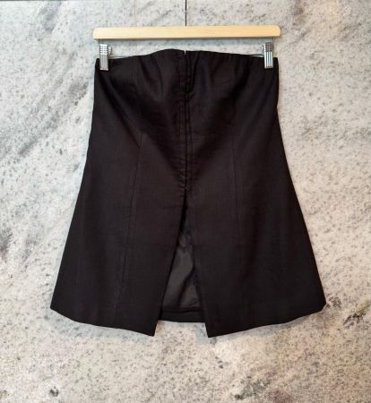 BOA Strapless Linen Bustier M