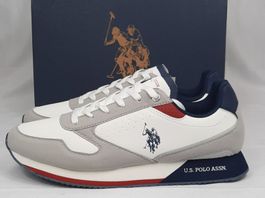 U.S. POLO ASSN. Sneaker Nobil weiss blau Gr. 43