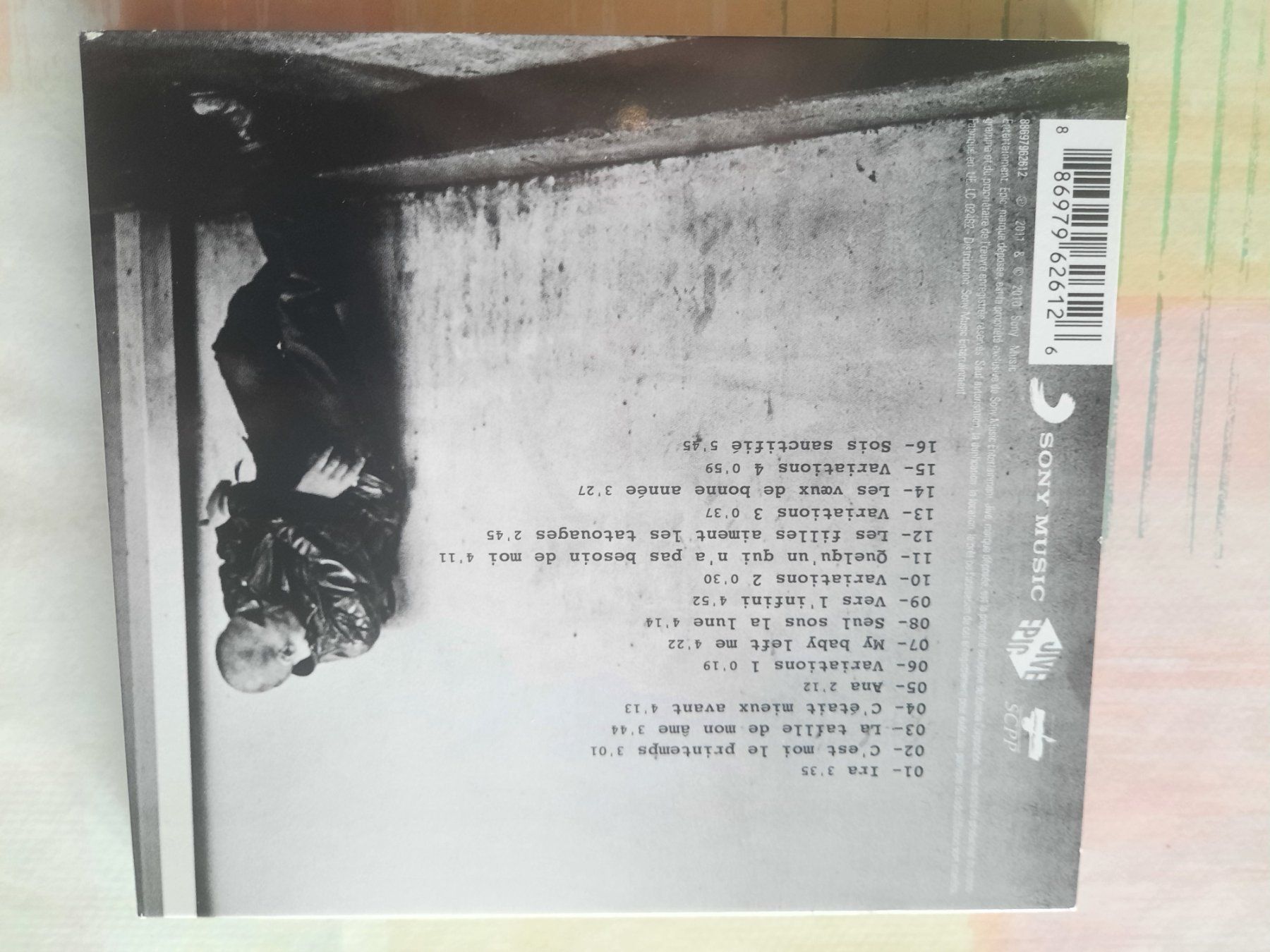 CD: CD Daniel Darc - La taille de mon âme – Usato da Pully venduto da bro_n52j 1
