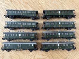 8 tlg SBB C2 Personenzug Liliput