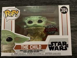 Figurine POP! Star Wars The Child (Bébé Yoda) 384