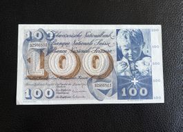 NEUE Schweizer 100-Franken-Note, 7. März 1973