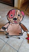 Petite chaise chien pliable pour enfant