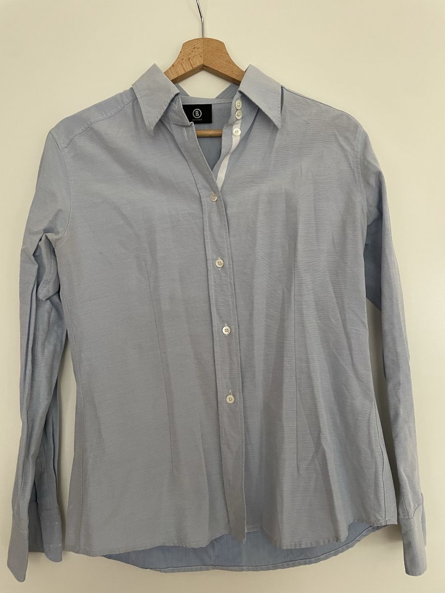 Bogner Chemisiers: BOGNER Damen Bluse hellblau, 38 – D'occasion à Zürich par lau_w5z5 1