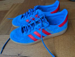 Seltener Adidas Spezial blau rot Grösse F 40, US 7 1/2, UK 7