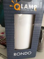 QLAMP Rondo Tischlampe weiss, neu und originalverpackt
