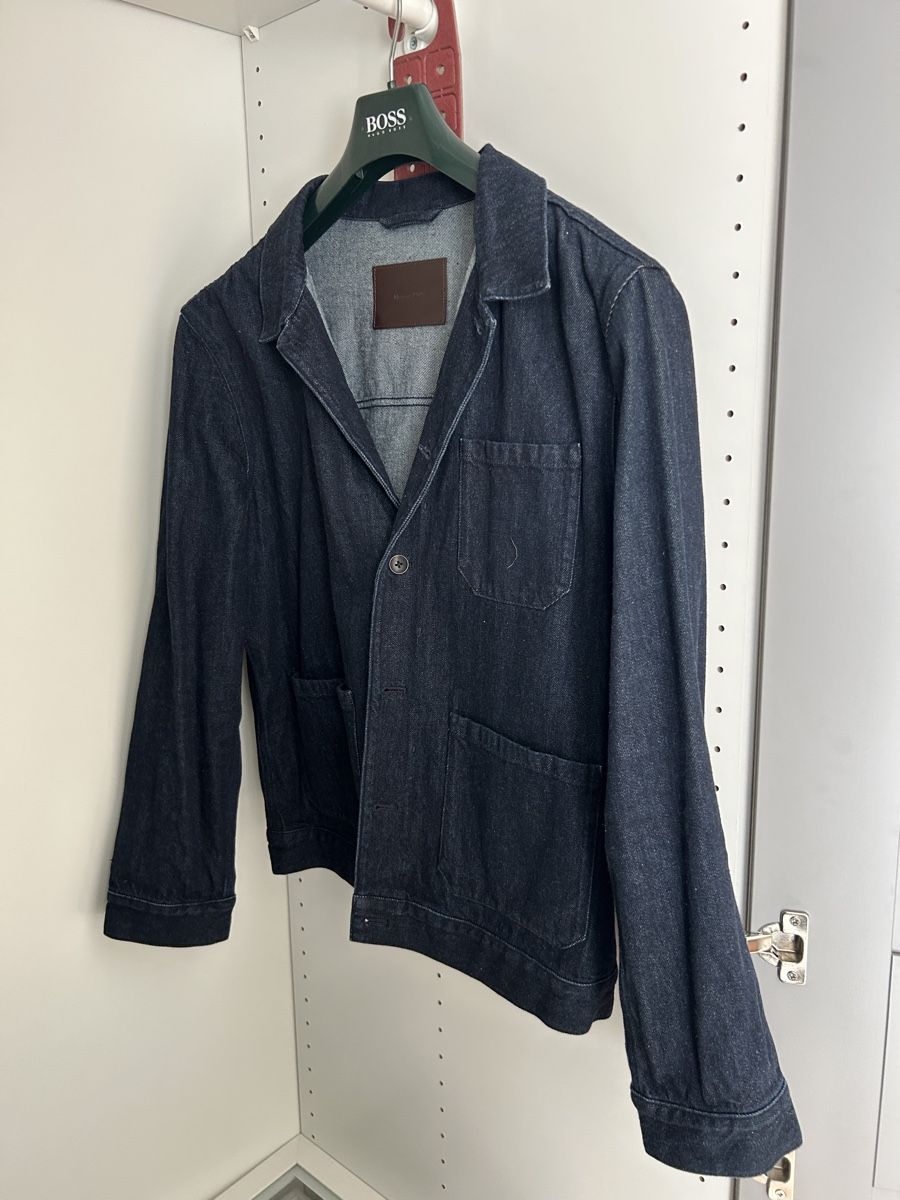 Massimo Dutti Giacche: Massimo Dutti Jeansjacke Dunkelblau Grösse L – Usato da Bülach venduto da INO_