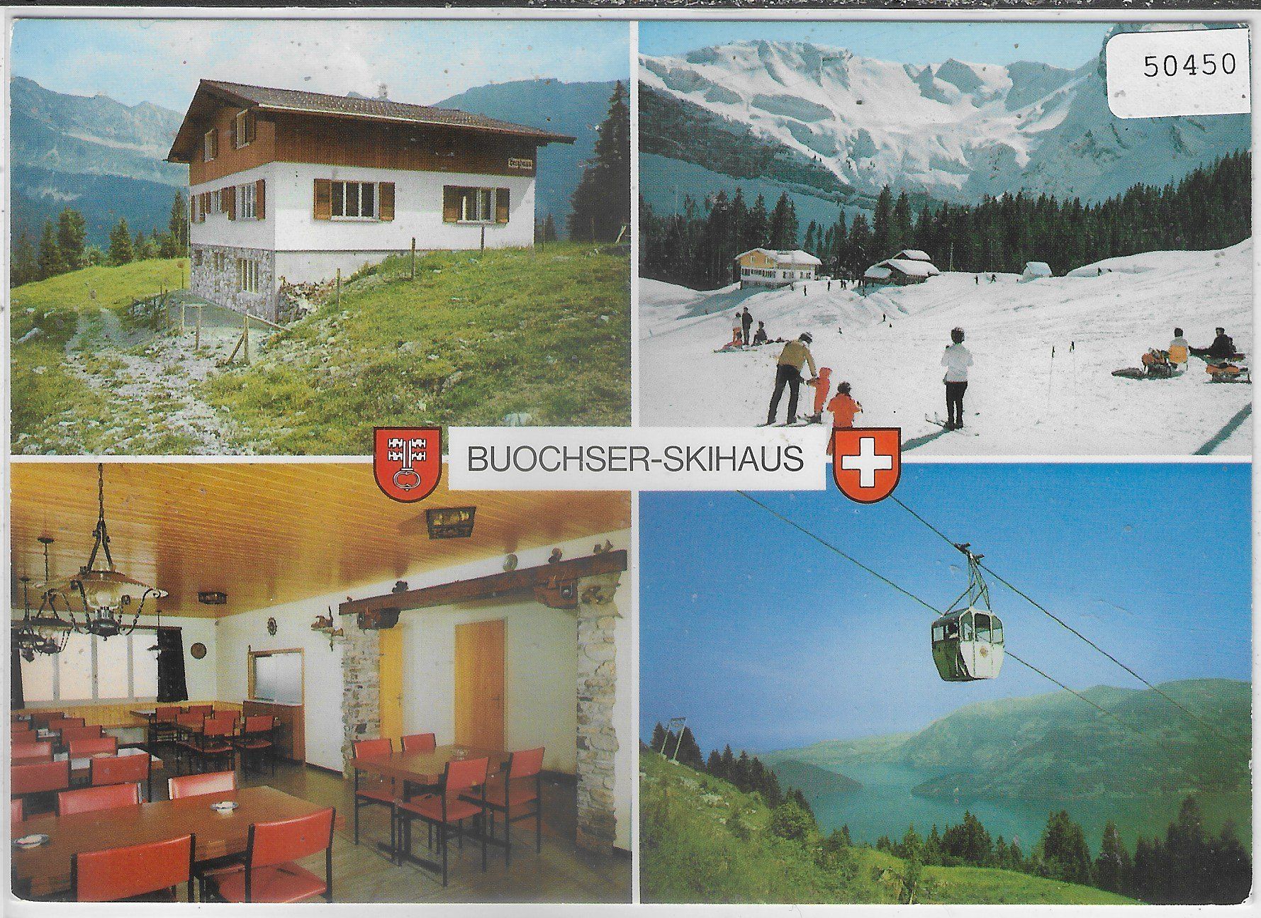 Ansichtskarten: Buochser-Skihaus - Multiview – Gebraucht aus Ettingen von Kartenplanet