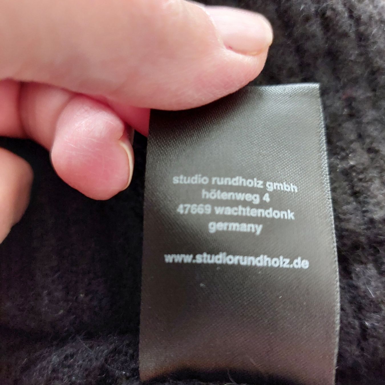 Rundholz Giacche: Rundholz Wolljacke mit Kapuze – Usato da St. Gallen venduto da ostschweiz123 5