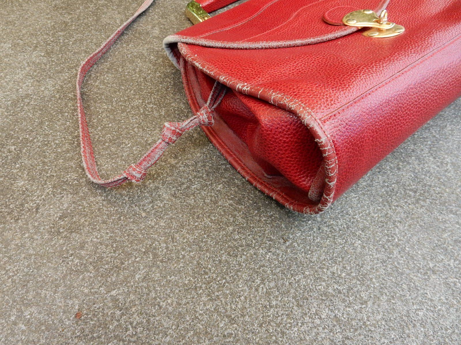Taschen für Damen: Leder Handtasche Vintage – Gebraucht aus Strengelbach von Traumgarten 1