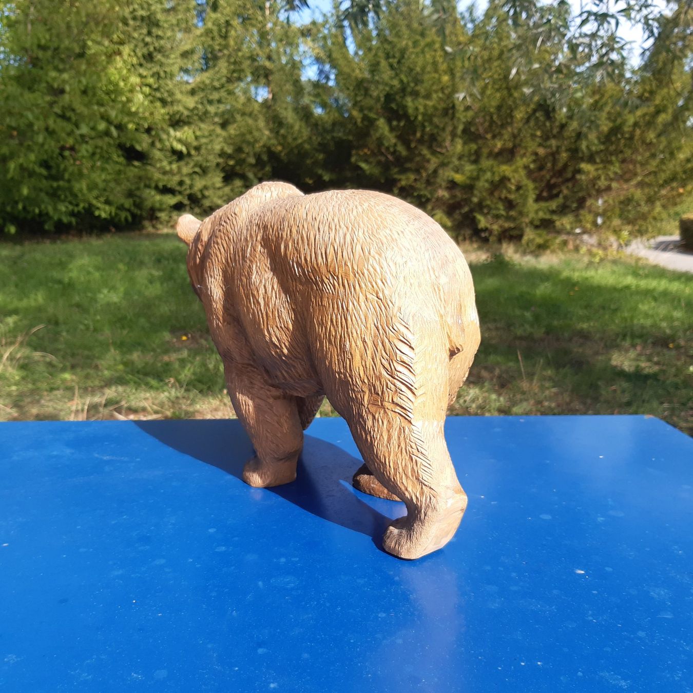 Figuren: Holzbär handgeschnitzt – Gebraucht aus Hallau von defolant 4