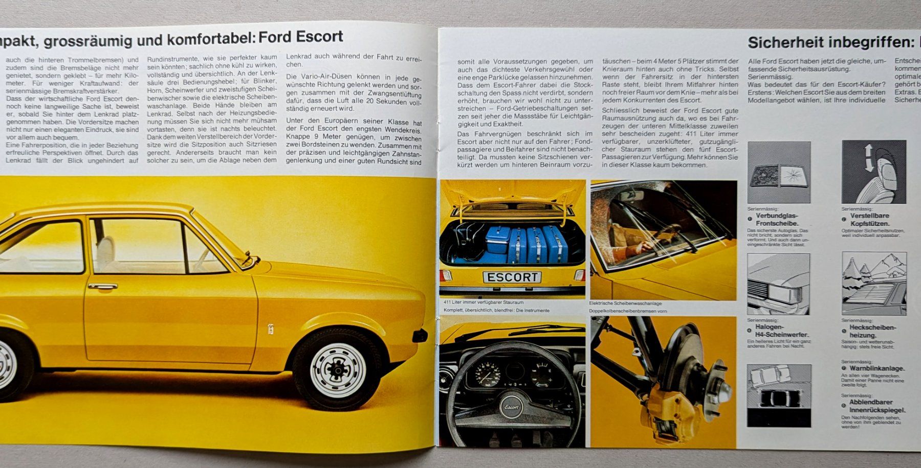 Ford Documenti: Originalkatalog "Ford Escort", a. dem Erscheinungsjahr – Nuovo (secondo la descrizione) da Olten venduto da VanishingPoint.71 1