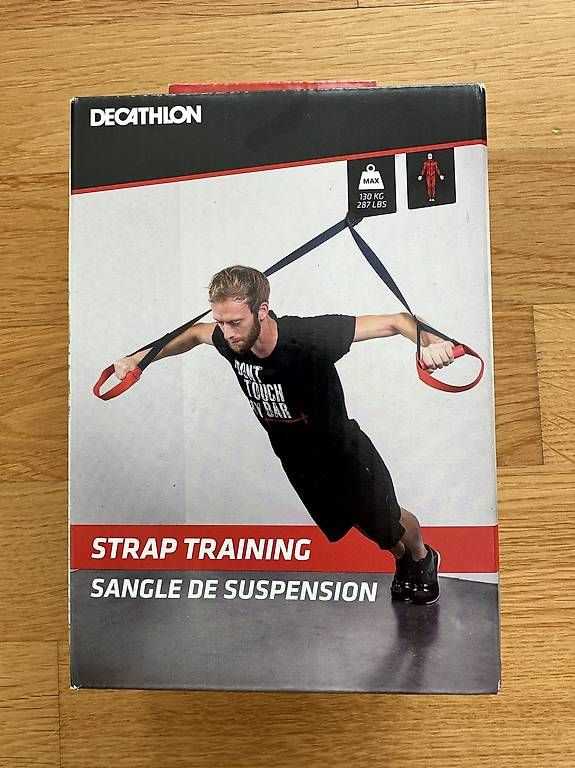 Decathlon Hometrainer: NEW - TRX - Strap Training Suspension Trainer   OVP – Nuovo e nell'imballaggio originale da Zug venduto da dhe_8lxn