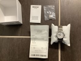 Boccia Titanium Damennuhr mit Box