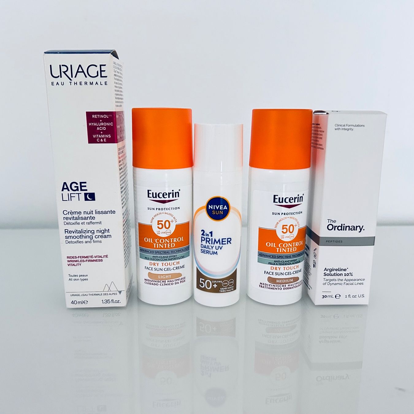 Cura del viso: Original Hautpflege Set: Uriage, Eucerin, Nivea, Ordinary – Nuovo (secondo la descrizione) da Zürich venduto da jru_jr6l