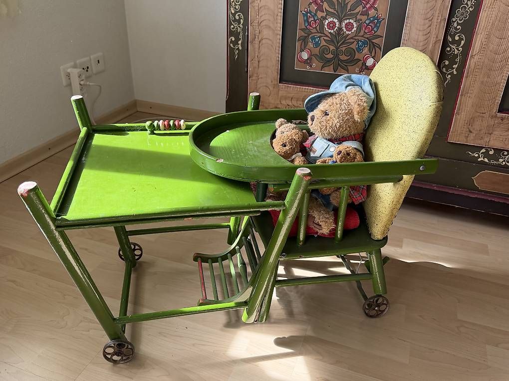 Seggioloni: Gratis Vintage Kinderhochstuhl  – Usato da Aarau venduto da Maeschi4 2