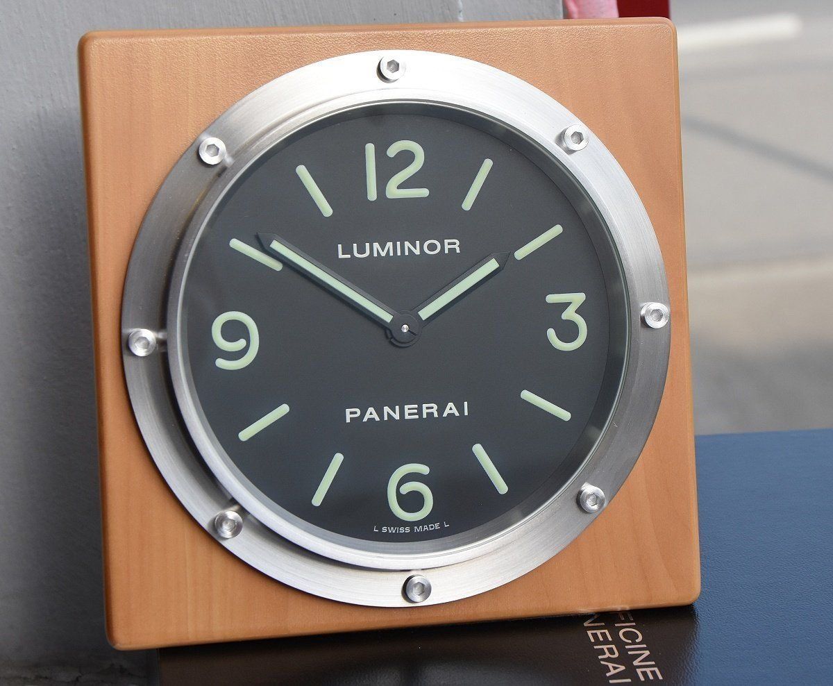 Panerai Orologi: Panerai Tischuhr – Nuovo e nell'imballaggio originale da Thalwil venduto da malexx