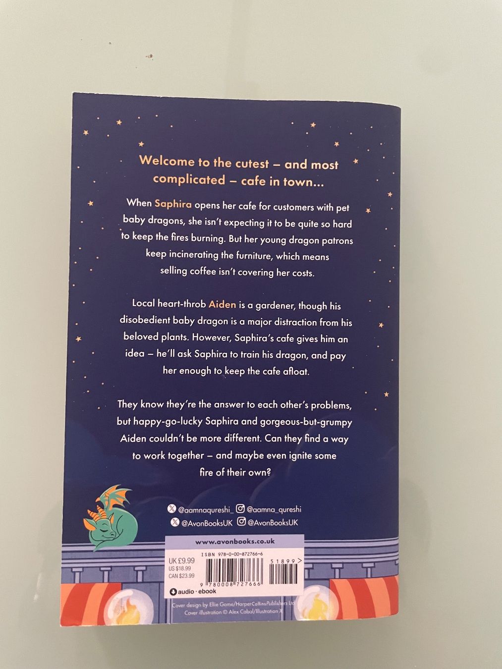 Libri: The Baby Dragon Cafe - A.T. Qureshi – Usato da Oetwil am See venduto da Helvetnet 1
