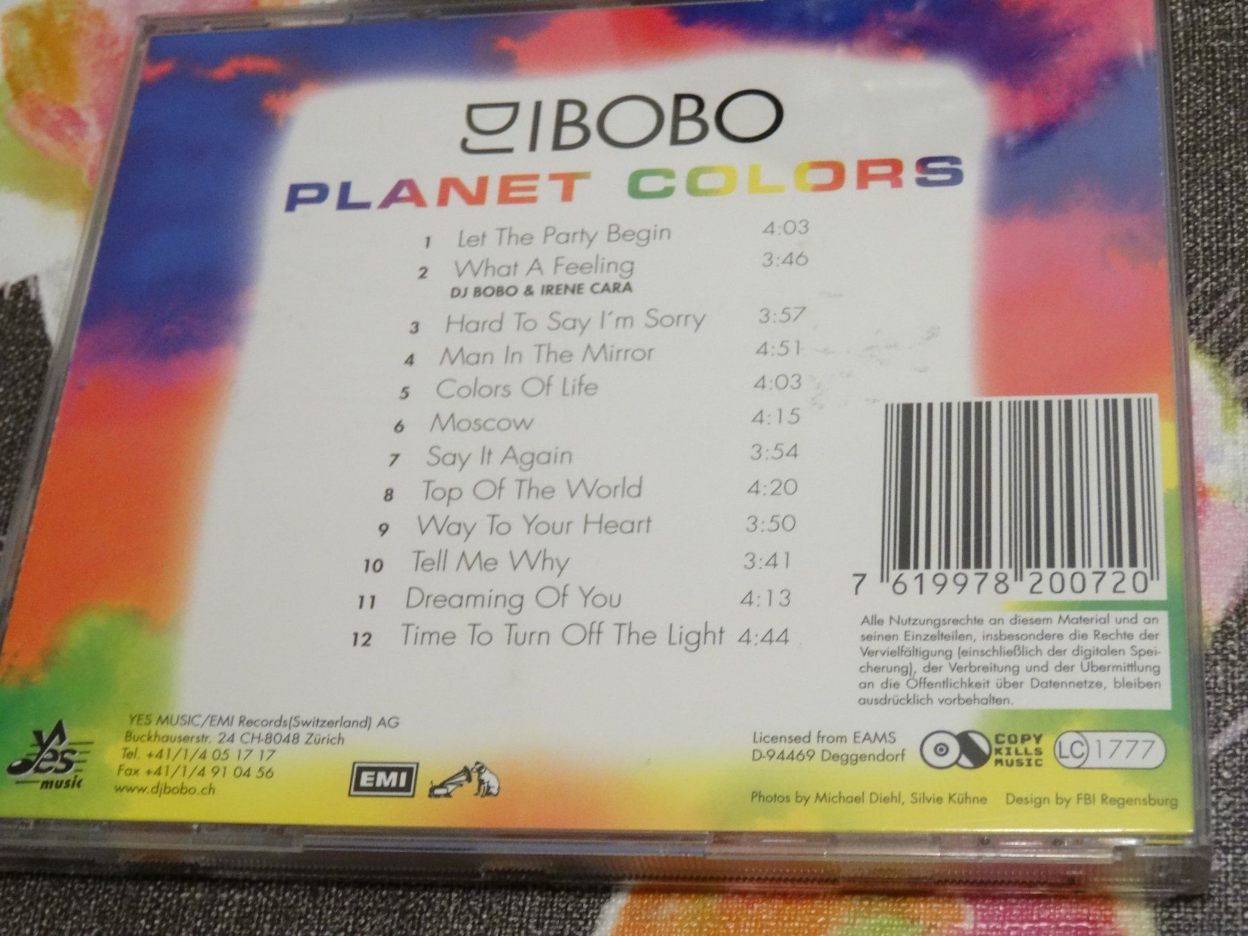 CD: DJ Bobo - Planet Colors CD – Usato da Olten venduto da Disc-Ausverkauf 1