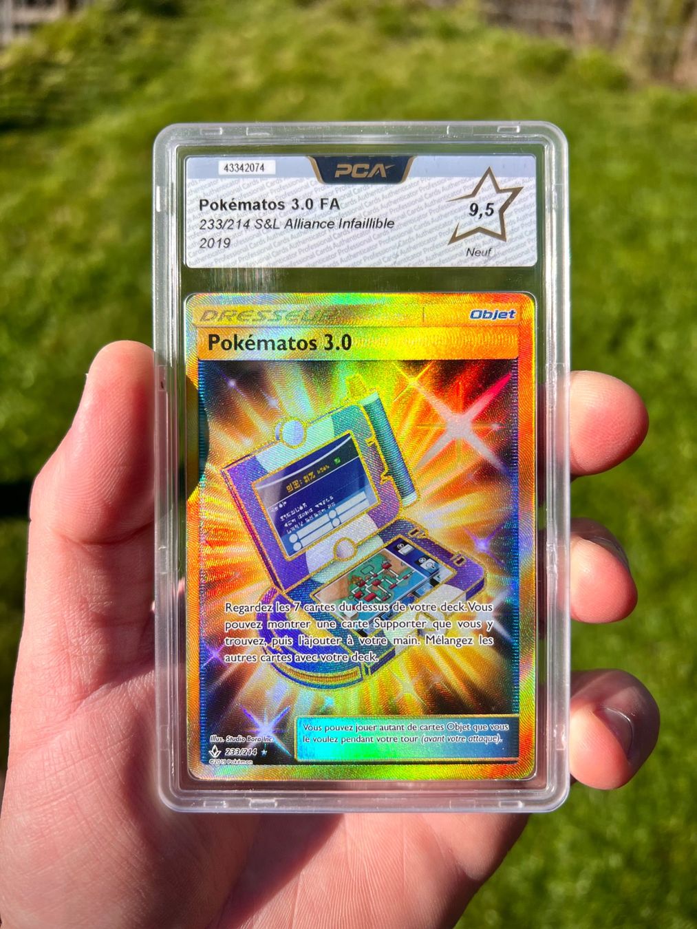 Pokémon PCA 9.5 / Pokématos 3.0 FA Alli. Infaillible 2019 (Neuf (Voir ...