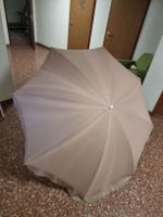 Sonnenschirm beige Durchmesser 200 cm guter Zustand