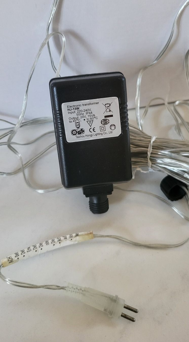 Ghirlande e barre luminose: Lichterkette mit 20Lichtern (Ball-D=9cm) – Usato da Kleindöttingen venduto da Mcyaya007 2