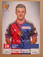 Albian Ajeti - FC Basel - handsignierte Autogrammkarte