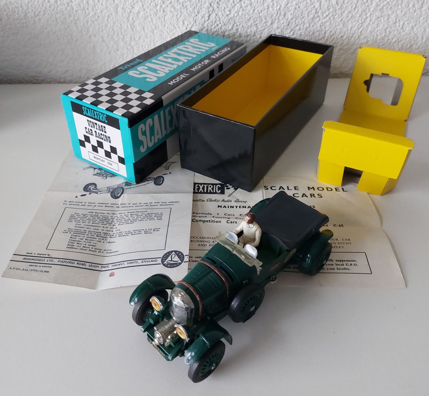 Märklin Piste: SCALEXTRIC C64 Bentley Slotcar – Usato da Schenkon venduto da Elbarto007