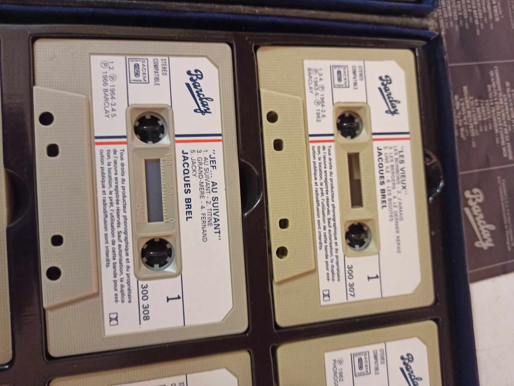 Musicassette: Ensemble de cassettes audio – Usato da La Chaux-de-Fonds venduto da Emmaus2300CDF 4