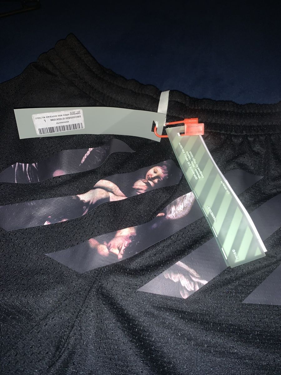 Off-White Pantaloni: Off-White Shorts Neu !! Grösse L – Nuovo (secondo la descrizione) da Tuggen venduto da Kawest0 5