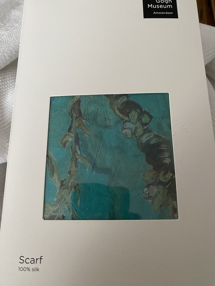 Foulard & Sciarpe: Seidentuch Van Gogh "Mandelblüte" neu – Nuovo e nell'imballaggio originale da Neerach venduto da VintageBox 4