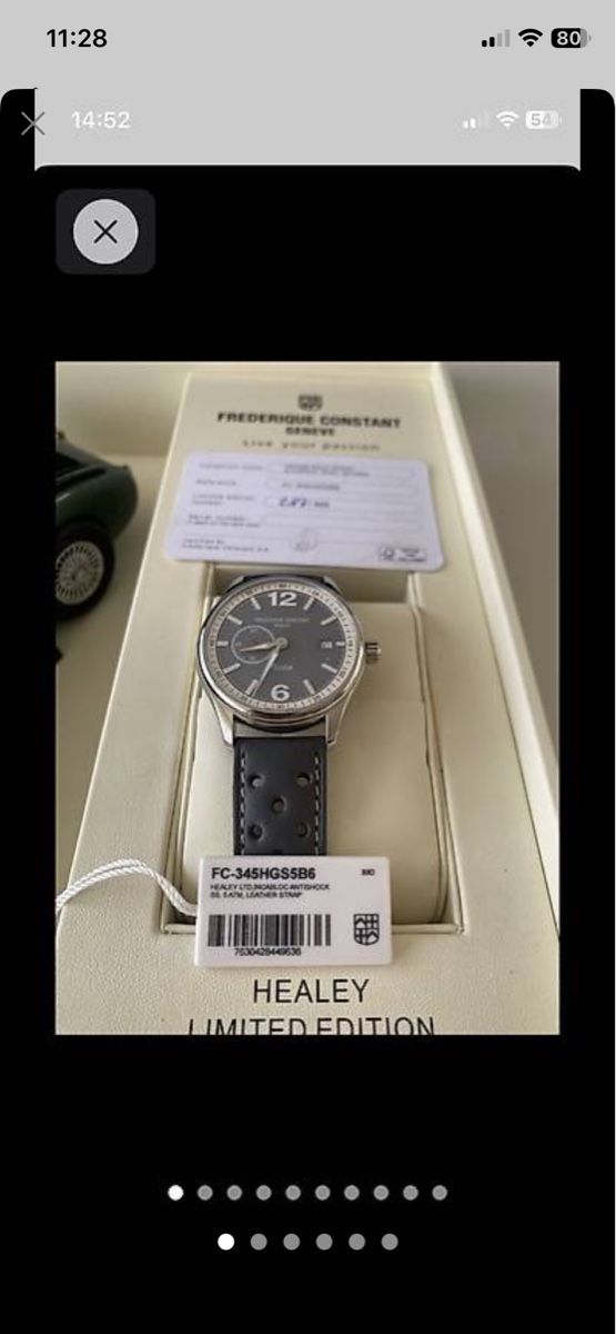 Frederique Constant Orologi: FREDERIQUE CONSTANT HEALEY LIMITED EDITION. 287/888  – Nuovo e nell'imballaggio originale da Lenzburg venduto da erv_v7lr