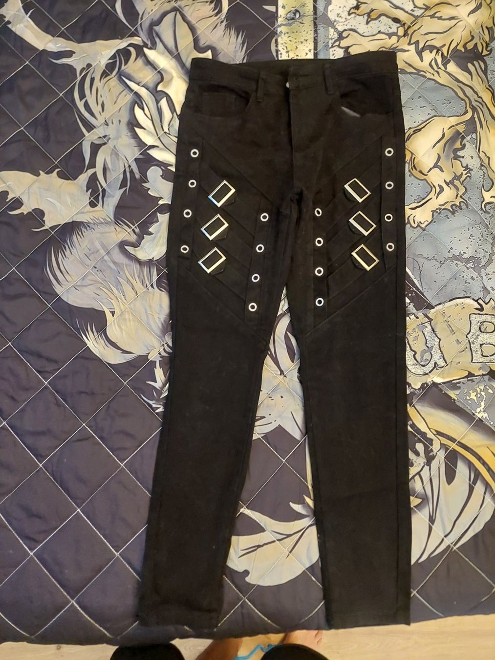 Pantaloni: Gothic Skinny Herrenhose – Nuovo (secondo la descrizione) da Uetendorf venduto da lau_2vqn