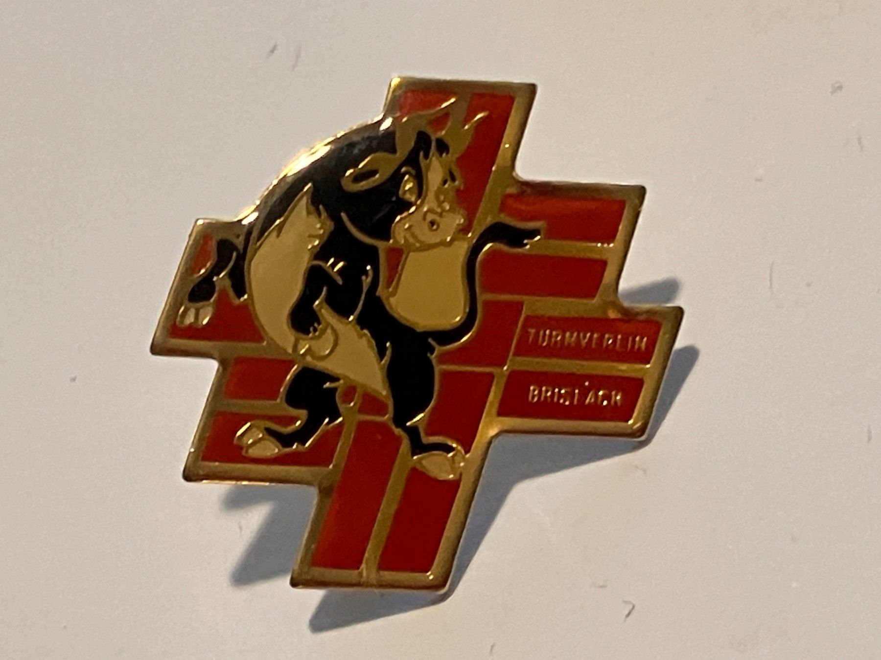 Placchette & Badge: 1 Pin Turnverein Brislach – Usato da Basel venduto da djwwpp