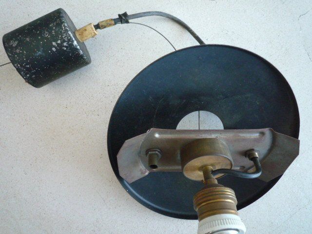 Lampen: Ancienne grande lampe - Grosse alte Hängelampe – Gebraucht aus Cortaillod von Matteo18 7