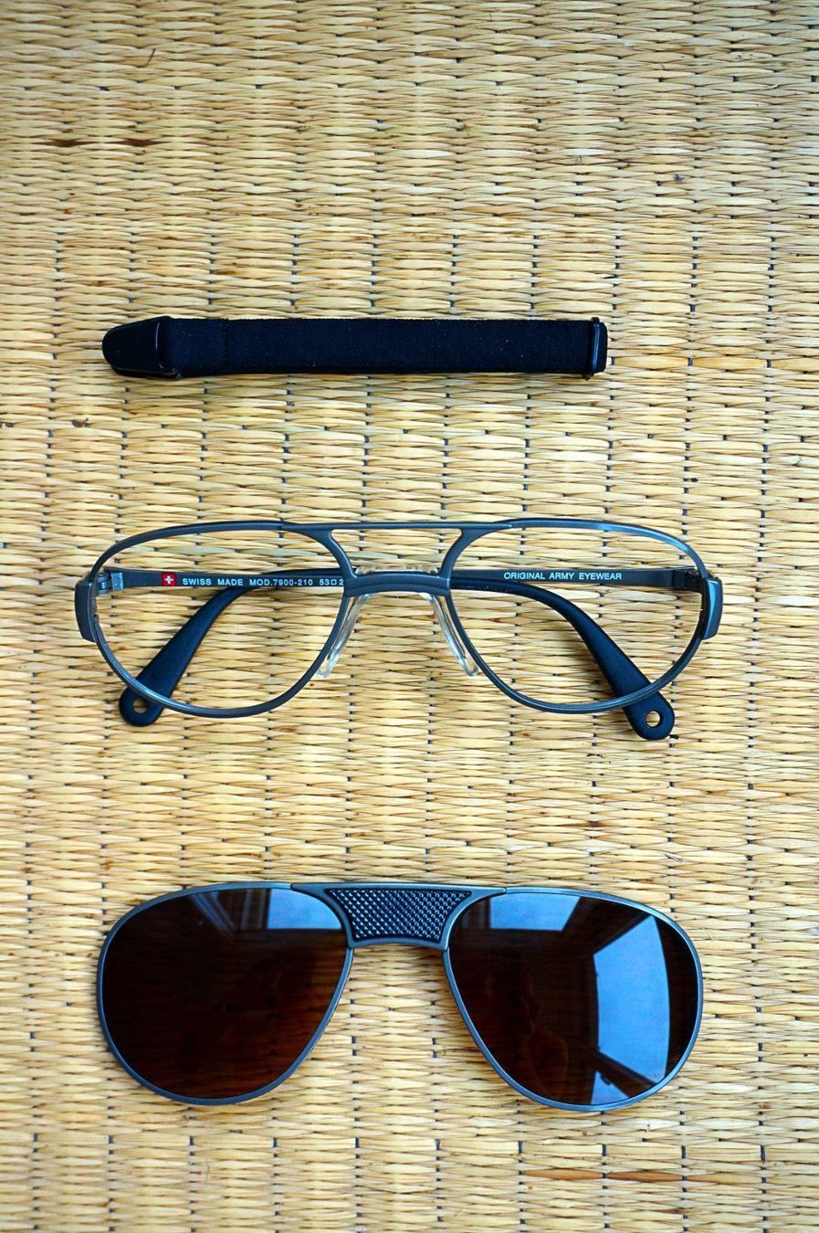 Occhiali & Lenti: Original Schweizer Armee-Brille Mod. 02 – Nuovo e nell'imballaggio originale da Gelterfingen venduto da gopro_hero4 5