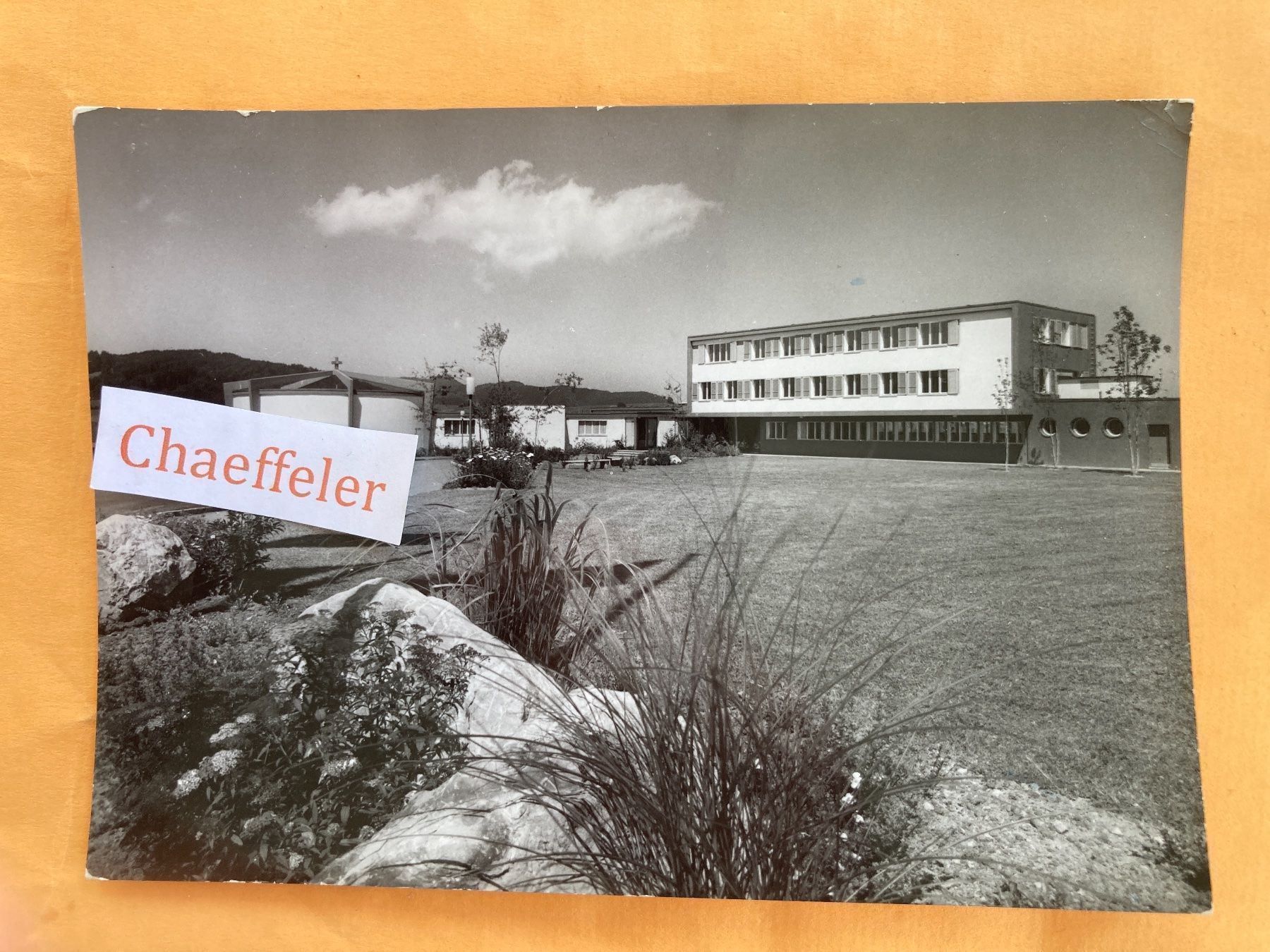 Cartoline postali: 1966 Kongregation- und Blauringzentrum – Usato da Zürich venduto da Chaeffeler