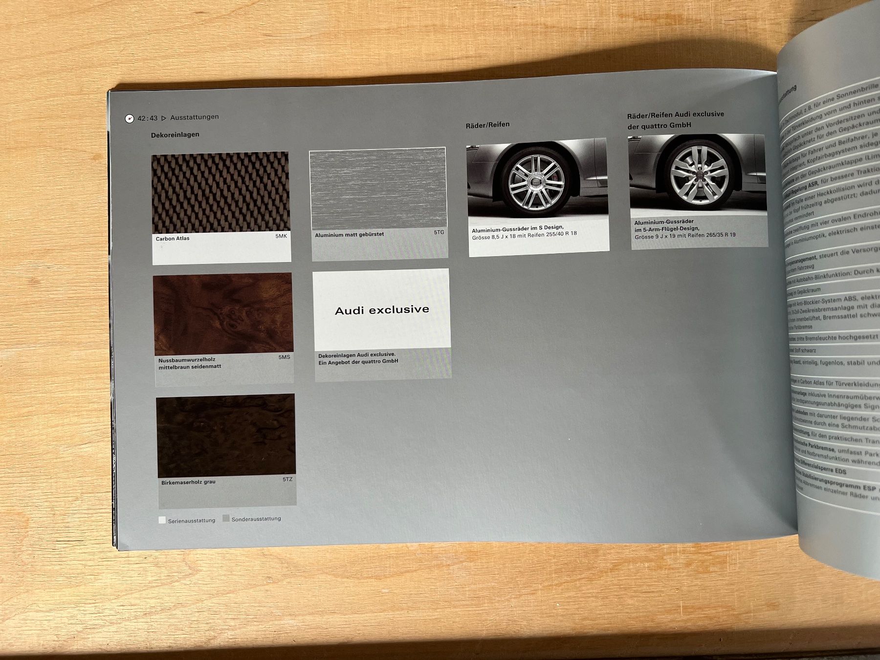Audi Dokumente: Audi S6 Verkaufsprospekt 03/2006 – Neu (gemäss Beschreibung) aus Einsiedeln von Fippo331 3