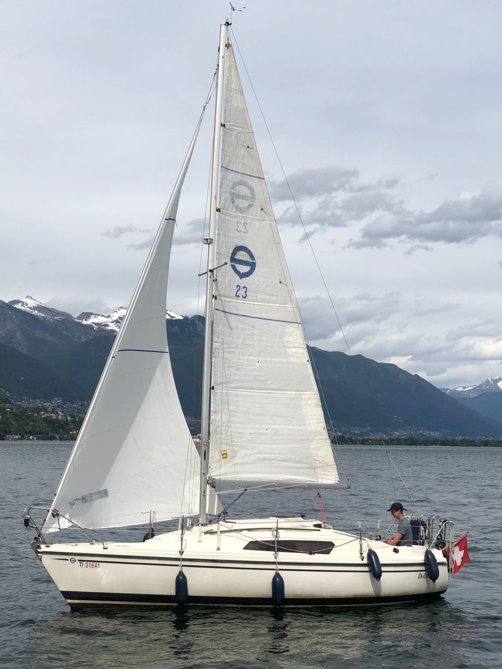 Sunbeam Barche: Segelboot Sunbeam 23 am Lago Maggiore – Usato da Chur venduto da gianmarco777