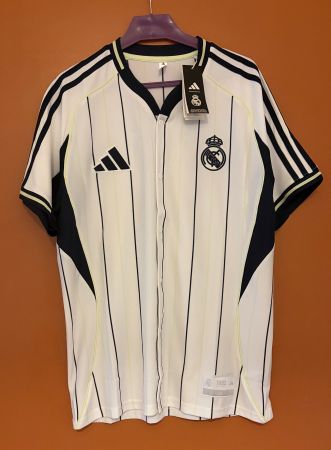Real Madrid adidas - US Shirt 25/26 - Blanc/Legend Ink - NEW