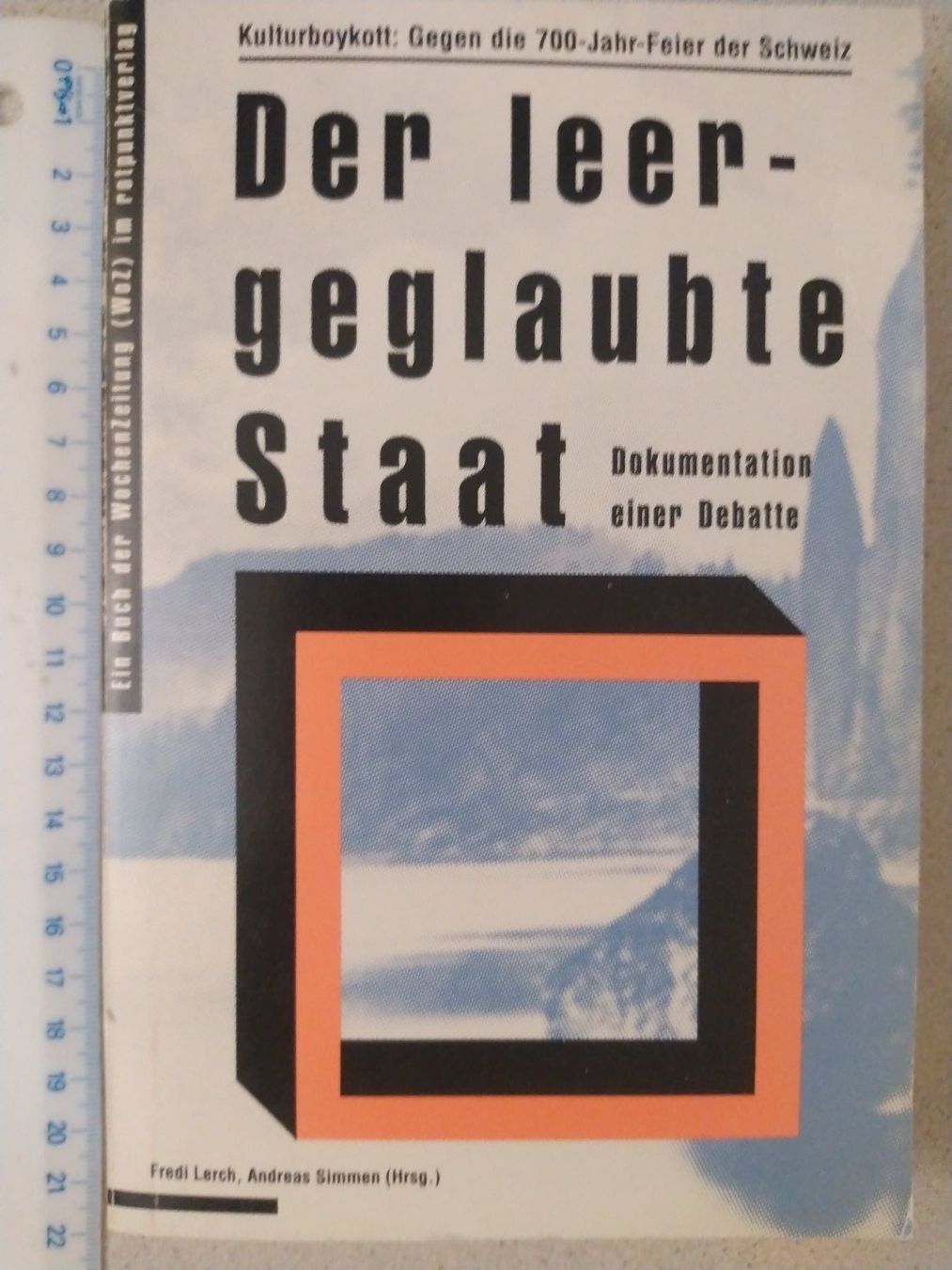 Livres: Der leergeglaubte Staat: Dokumentation einer Debatte – D'occasion à Sissach par Heimat_Buch