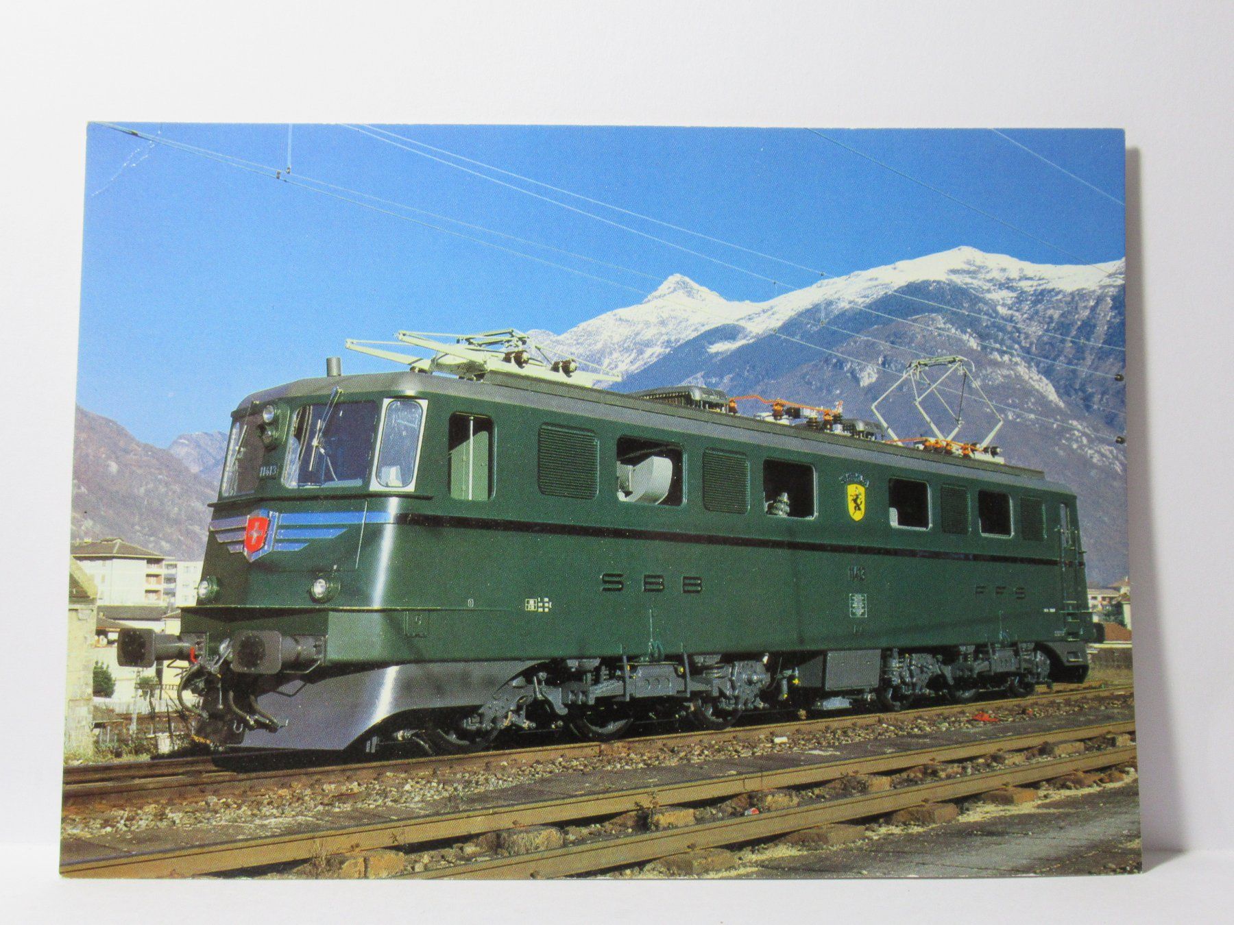 Ansichtskarten: SBB  , Lokomotive Ae 6/6 11413 – Neu (gemäss Beschreibung) aus Grenchen von Bluemchen1900