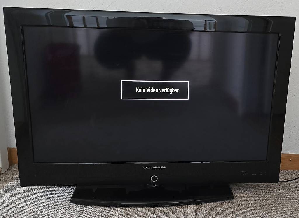 Televisori: Durabase TV (Fernseher) schwarz – Usato da Wigoltingen venduto da lumpich