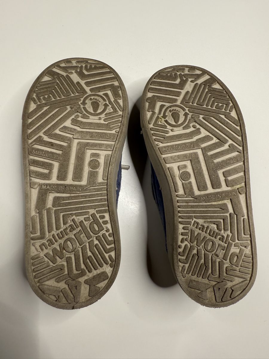Schuhe für Jungen: Natural World Kinder Schuhe, Gr. 28, Blau – Gebraucht aus Meggen von kammann 2