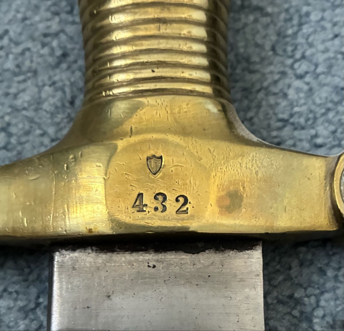 Schweizer Armee Armi bianche: Faschinenmesser SG 1842 – Usato da Gutenswil venduto da Antiques77 4