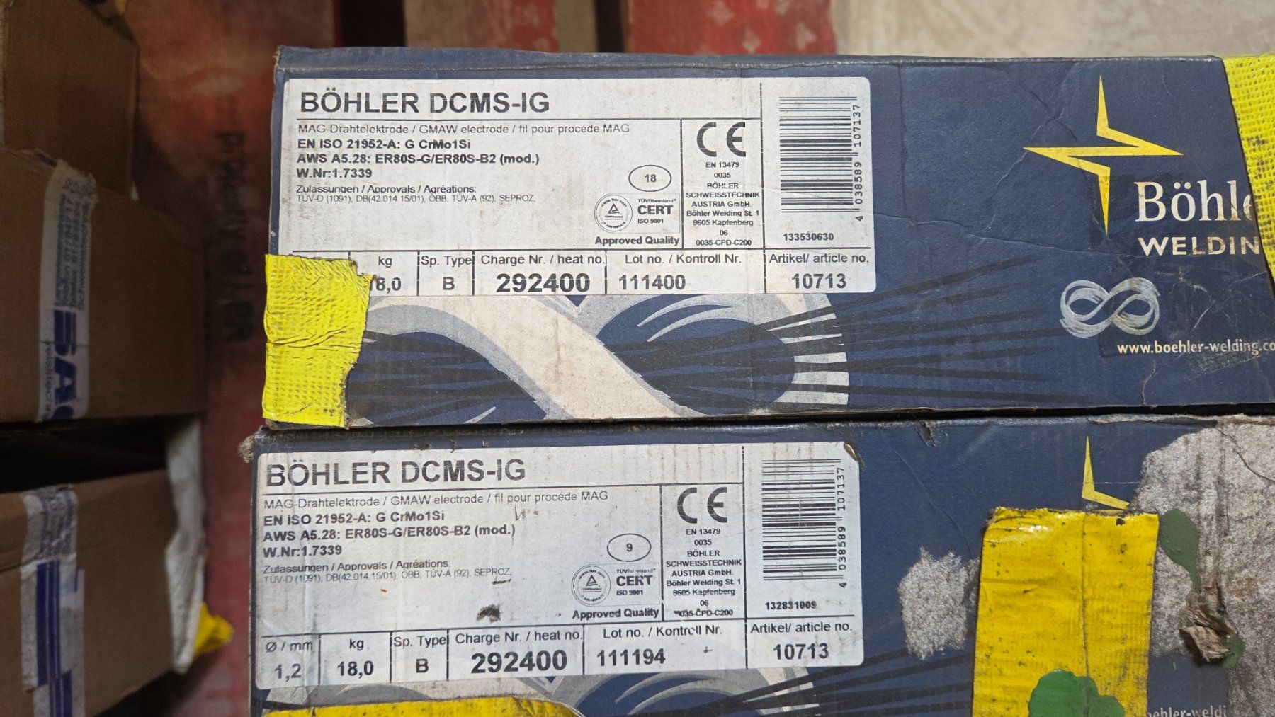 Saldatori: Schweissdraht und Elektroden – Usato da Glarus venduto da 3614 3