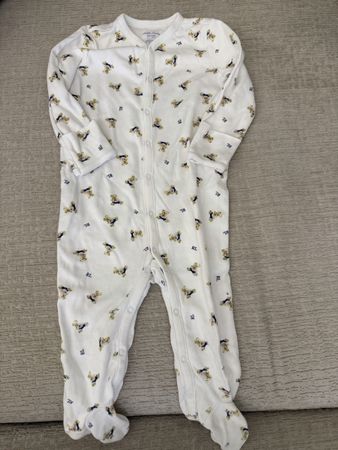 Pijama langarm mit Füssen von Ralph Lauren