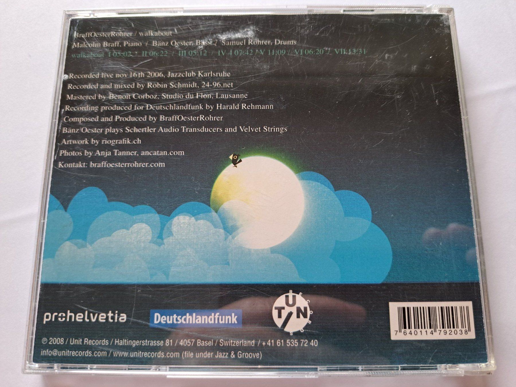 CD: Cd Braff Oester Rohrer - Walkabout – Usato da Pully venduto da bro_n52j 2