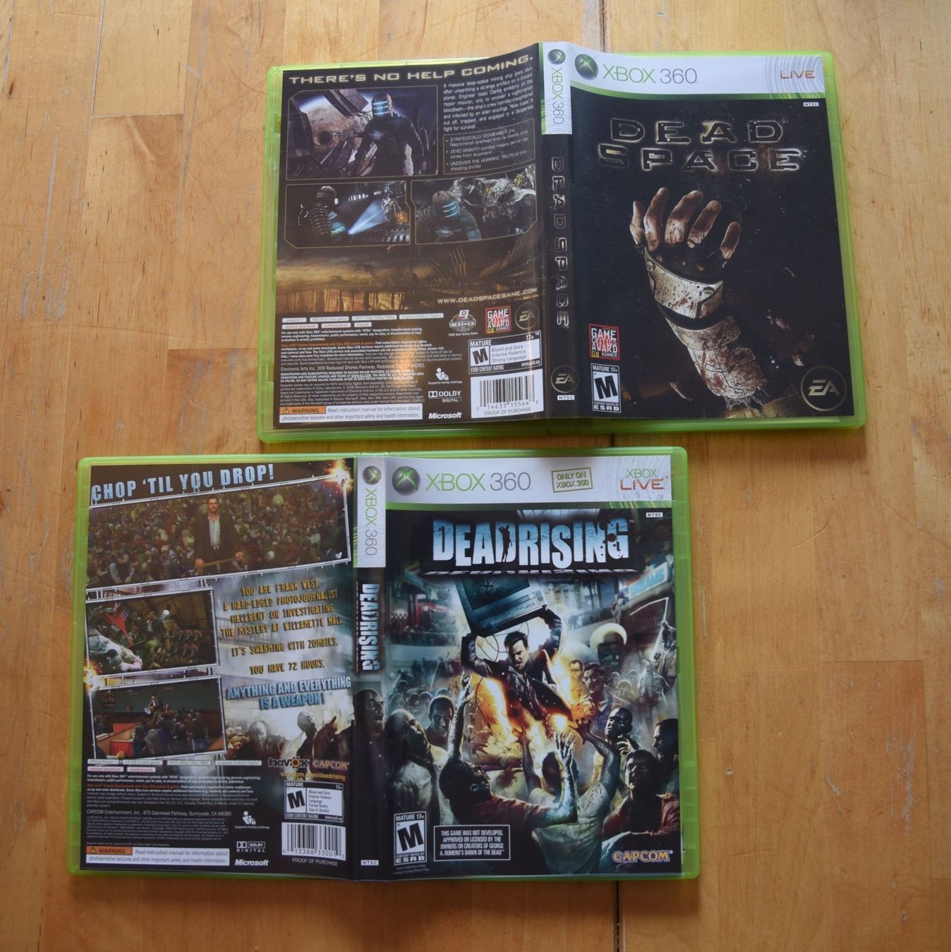 Giochi: Dead Space + Dead Rising (CIB) – Usato da Frenkendorf venduto da gelbeZinnie